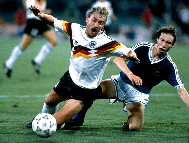 1990 world cup final: Sensini fouls voller