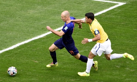 Arjen Robben is Owe Gibson's player of the tournament for the way he dragged an average Holland side to thrid place.