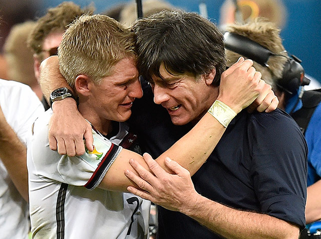 Schweinsteigar's Final:  Joachim Löw  and Bastian Schweinsteiger