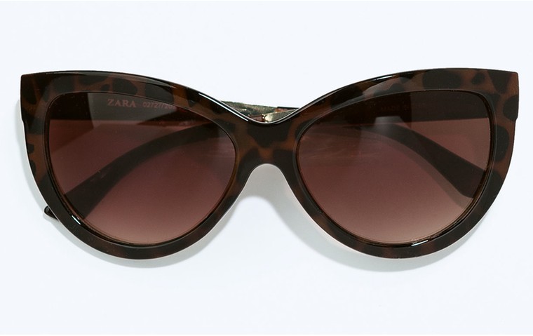 20 of the best sunglasses: 20 of the best sunglasses - dark tortoiseshell cat-eyes by Zara
