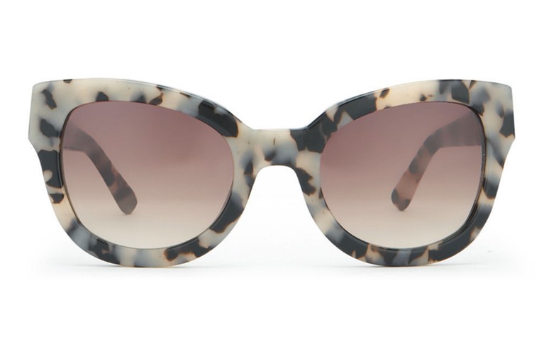 20 of the best sunglasses: 20 of the best sunglasses - cream grey tortoiseshell by Whistles