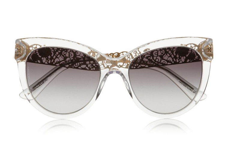 20 of the best sunglasses: 20 of the best sunglasses - clear with filigree arms by Dolce & Gabbana