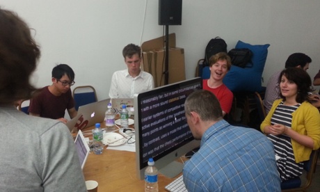 A Guardian team at work