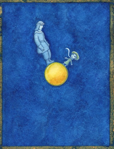 Peter Sis: Pilot and prince on globe