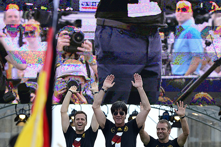 berlin victory parade: German celebrations