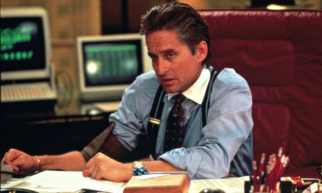 Michael Douglas as Gordon Gekko in Wall Street