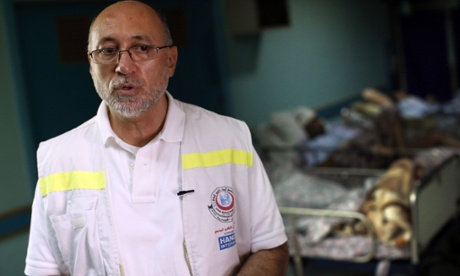 Basman Alashi, director of the al-Wa'afa rehabilitation hospital near Gaza City.