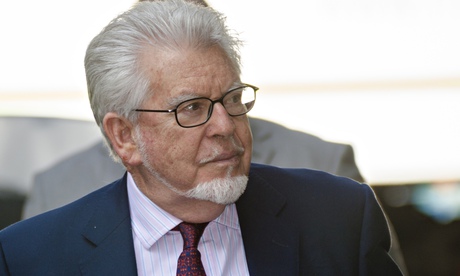 Rolf Harris arriving at Southwark crown court during his trial this year.