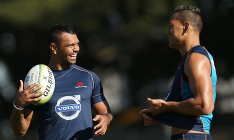 Kurtley Beale Israel Folau