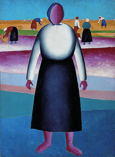 Malevich at the Tate: Harvesting. Study for a Painting 1928-29