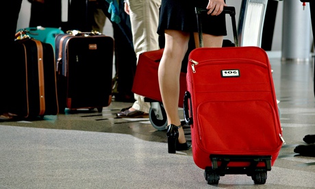 Luggage on wheels