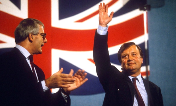 In May 1993, Ken was appointed as Chancellor of the Exchequer, and later that year at the he party conference in Blackpool, he defended Major from his critics by announcing 