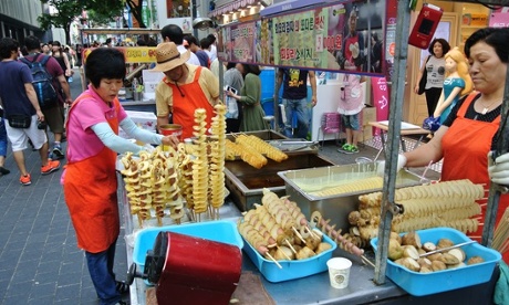 Street food in Seoul
