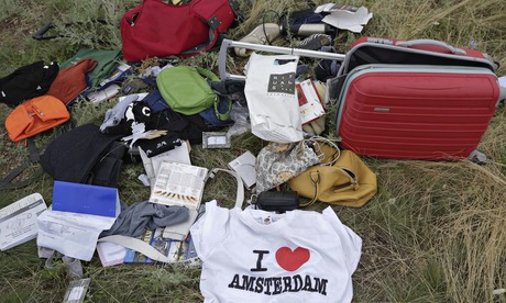 Personal belongings of MH17 passengers