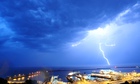Thunderstorms and lightning strike In Kent