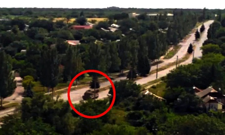 Buk missile system on video said to be eastern ukraine hours before aeroplane crash