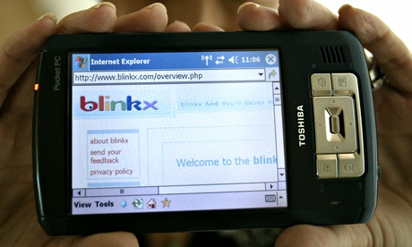 Kathy Rittweger, co-founder of Blinkx, a new search engine