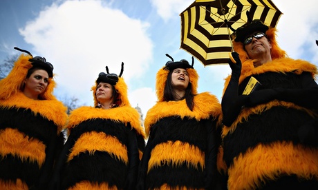 Beekeepers Demonstrate Against Bee Killing Pesticides