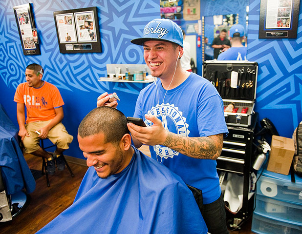 rod the barber: Hair Artist and Master Barber Rob Ferrel