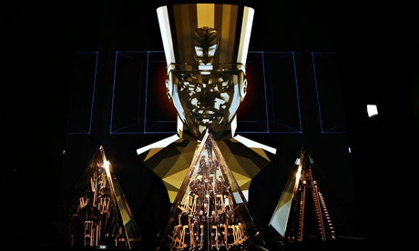 Will.i.am's first artwork called Pyramidi