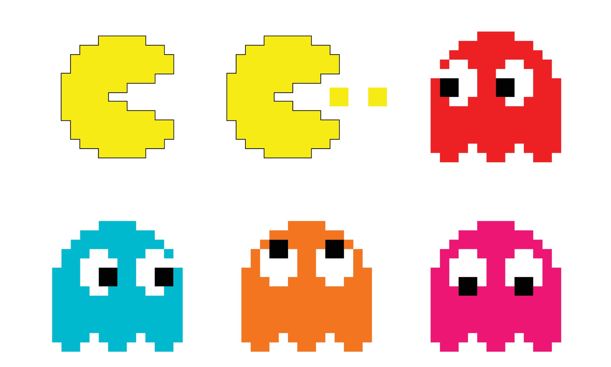 Gallery of Pacman Character Names.