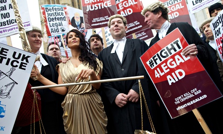 Solicitors protest in London