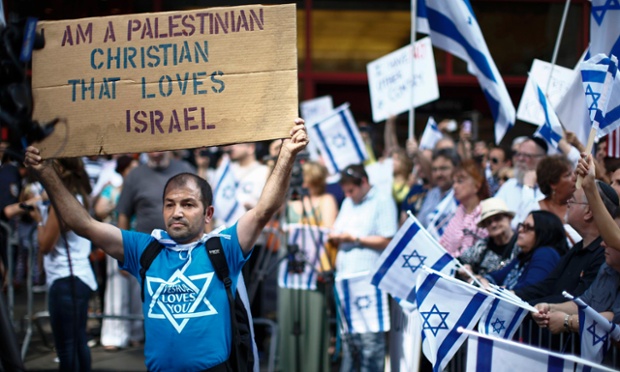 Israel rally New York Christian 