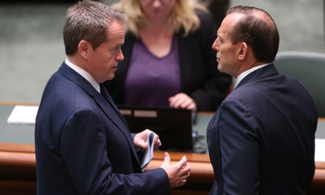 Bill Shorten and Tony Abbott