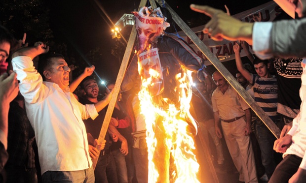 Gaza Turkey protests