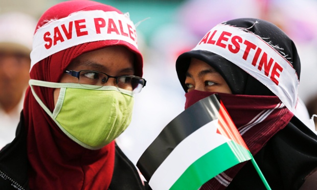 Gaza protest Jakarta