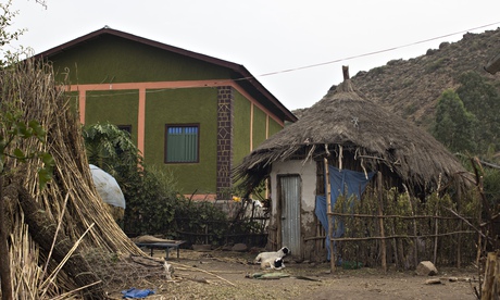 New wealth v old in Hara, Ethiopia