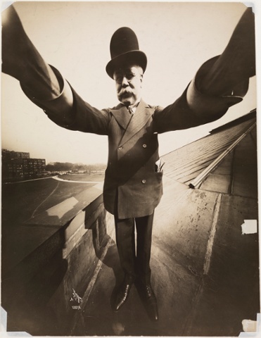 Self-portrait by photographer Joseph Byron New York, 1909, founder of the Byron Company photographic studio
