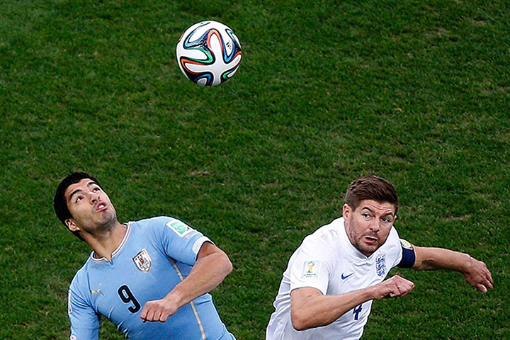 Gerrard for England: 2014 FIFA World Cup - Uruguay Vs England
