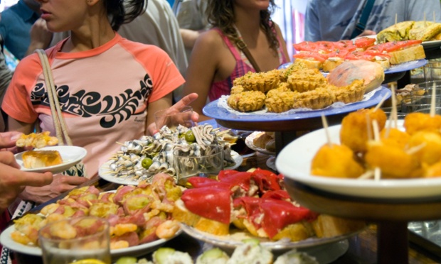 Food is a serious business in Barcelona and you could eat all day here. Start by grazing on the freshest pan con tomate, chorizo and stuffed peppers at the market before heading to one of the city’s numerous tapas bars for jamón washed down with local red wine.