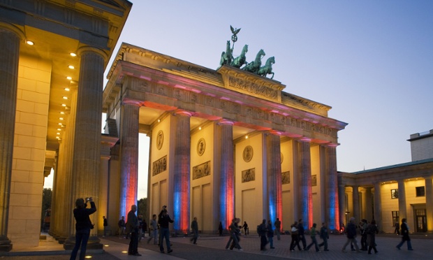 The Brandenburg Gate is instantly recognisable – to many, it is a symbol of the falling Berlin Wall and the reunification of east and west. Originally a city gate, it was redesigned as a neoclassical archway in the 18th century and today stands next to pedestrianised Pariser Platz, an elegant square of townhouses and embassies.