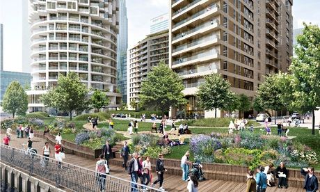 Canary Wharf spreads east with new towers and 3,000 homes planned