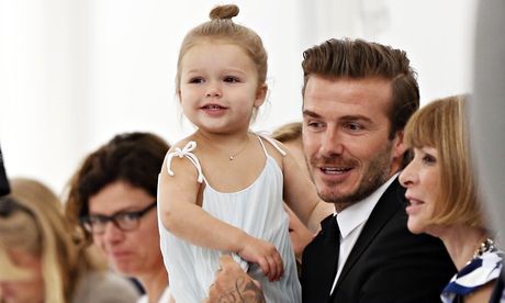 Harper Beckham wears Chloé.