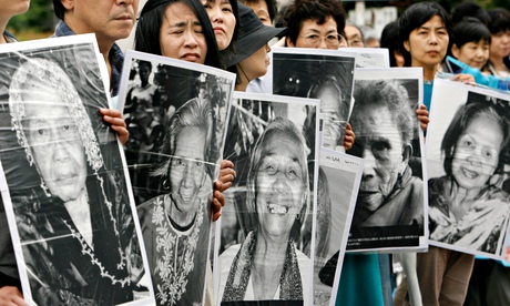 Comfort women protest