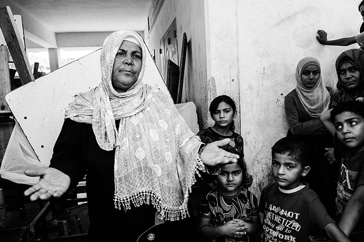 original observer: Palestinians in Gaza