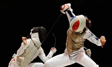 Sport picture of the day: fencing foiled again