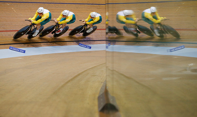Tom Jenkins day 1: Australian team pursuit