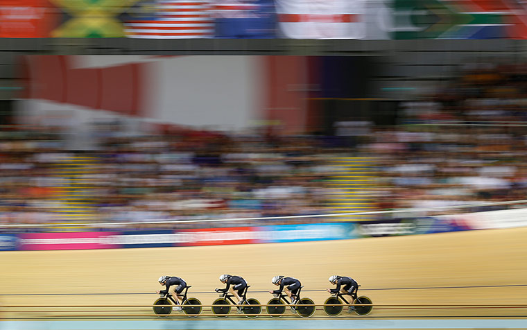 Tom Jenkins day 1: New Zealand team pursuit