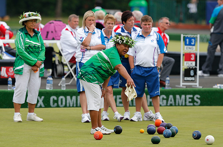 Tom Jenkins day 1: Instructions from one of the Cook Islands players