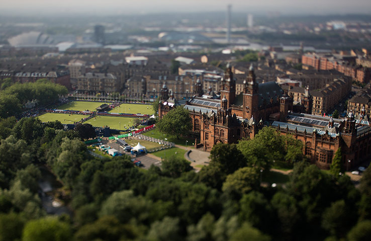 Tom Jenkins day 1: A beautiful view of Glasgow 