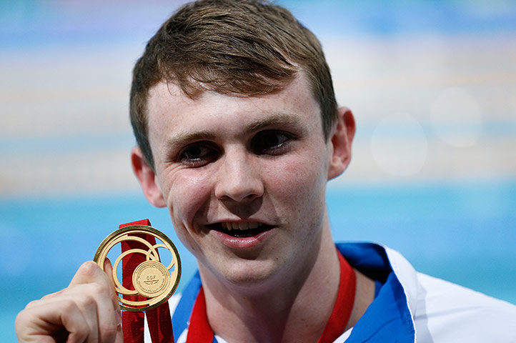 Tom Jenkins day one: Ross Murdoch smiles