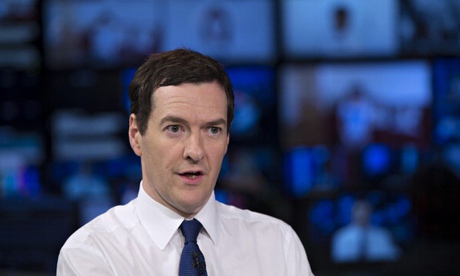 George Osborne has been measured in his response to encouraging GDP figures.