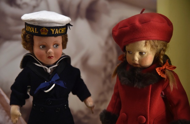 Two dolls belonging to Queen Elizabeth