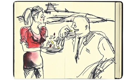 Jill Gibbon's sketch