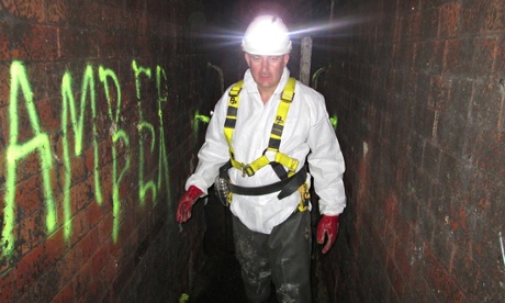 London sewers fatberg Dan Lee