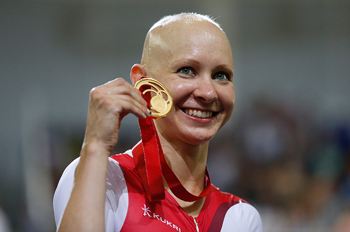 tom jenkins day 2: Joanna Rowsell